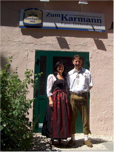Die Wirtsleit Angela und Herbert Dittenhauser freuen sich Sie zu begrüßen